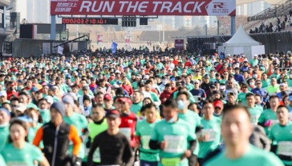 疫情+低温下 一场迎新跑的举办有多么“来之不易”